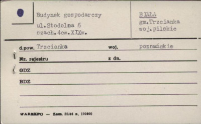 budynek gospodarczy, skan 1