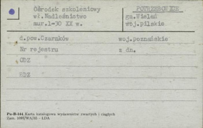 Ośrodek Szkoleniowy, skan 1