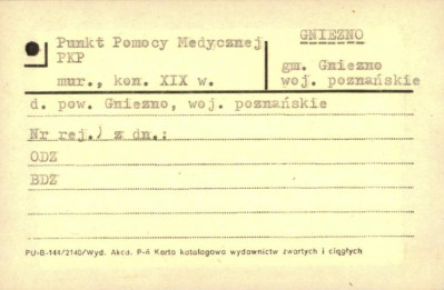 punkt pomocy medycznej, skan 1