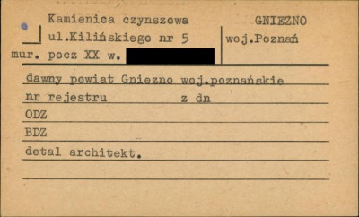 kamienica, skan 1