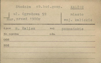 stodoła, ob. budynek gosp., skan 1