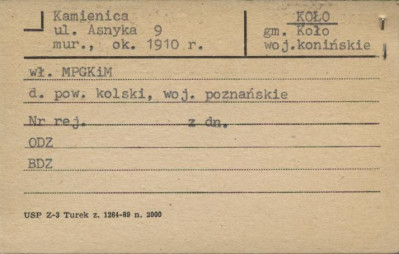 kamienica, skan 1
