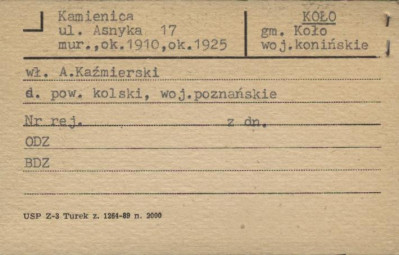kamienica, skan 1