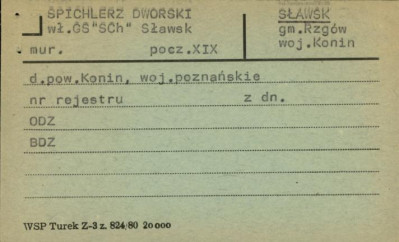 spichlerz dworski, skan 1
