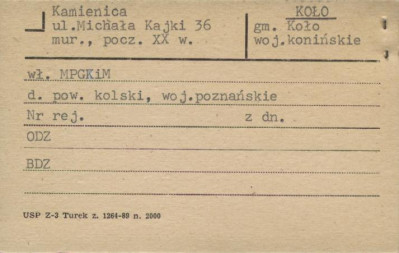 kamienica, skan 1