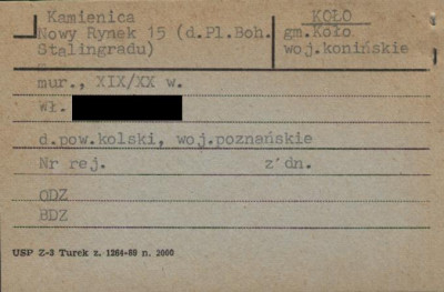 kamienica, skan 1