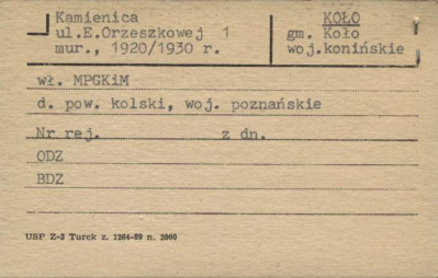 kamienica, skan 1