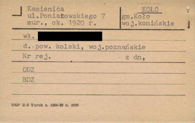 kamienica, skan 1