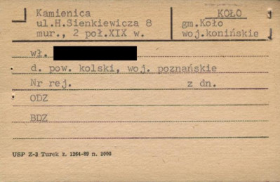 kamienica, skan 1