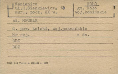 kamienica, skan 1