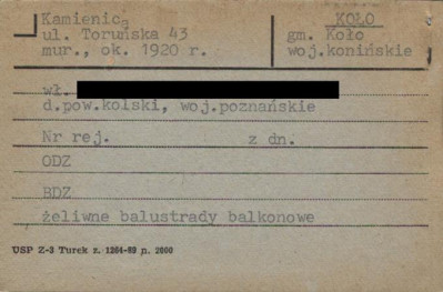 kamienica, skan 1