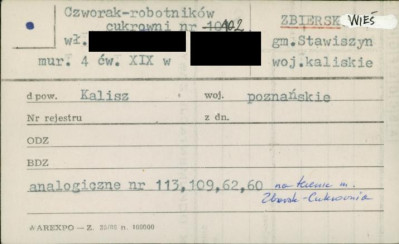 czworak robotników cukrowni, skan 1
