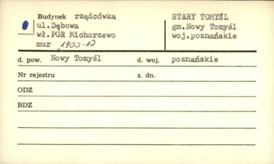budynek rządcówka, skan 1