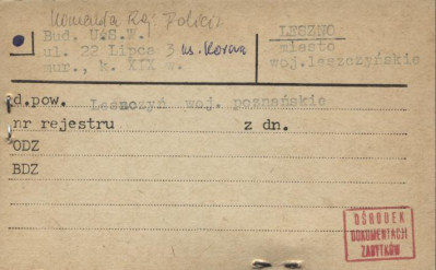komenda rej. policji, skan 1