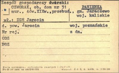 czworak, ob. dom, skan 1