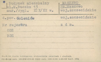 budynek mieszkalny, skan 1
