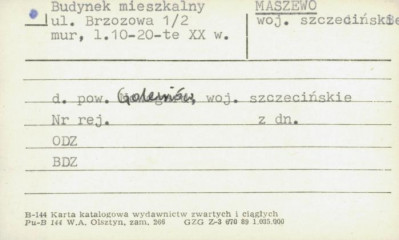 budynek mieszkalny, skan 1