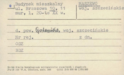 budynek mieszkalny, skan 1