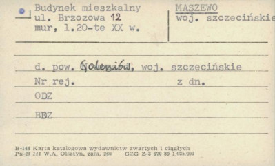 budynek mieszkalny, skan 1