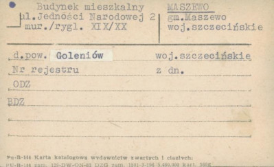 budynek mieszkalny, skan 1