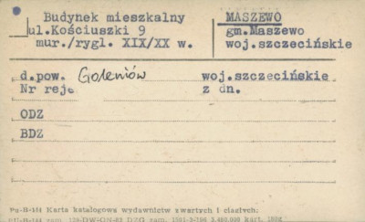 budynek mieszkalny, skan 1