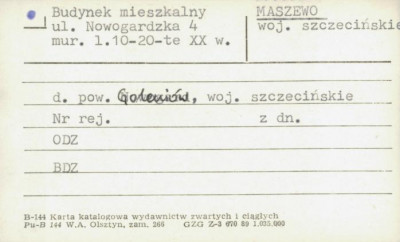 budynek mieszkalny, skan 1