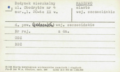 budynek mieszkalny, skan 1