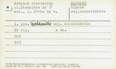 budynek mieszkalny, skan 1