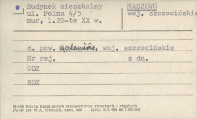 budynek mieszkalny, skan 1