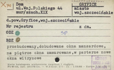 budynek mieszkalny, skan 3