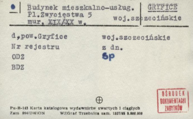 budynek mieszkalno-usługowy, skan 1