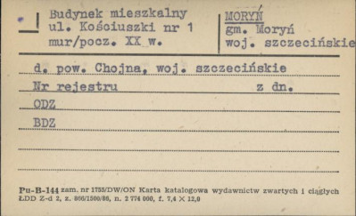 budynek mieszkalny, skan 1