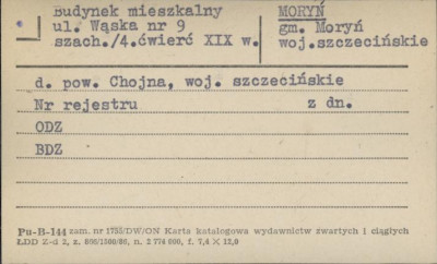 budynek mieszkalny, skan 1