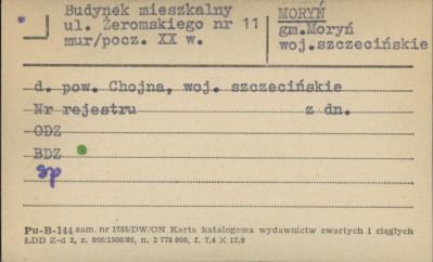 budynek mieszkalny, skan 1
