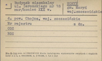 budynek mieszkalny, skan 1