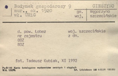budynek gospodarczy, skan 1