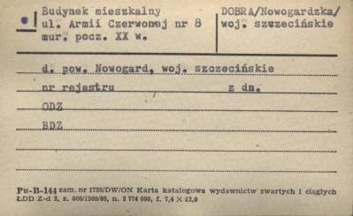budynek mieszkalny, skan 1
