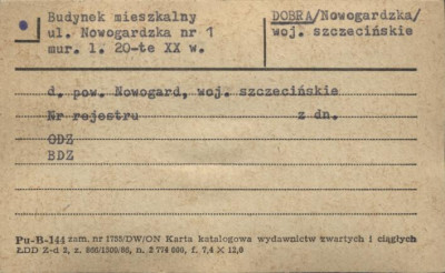 budynek mieszkalny, skan 1
