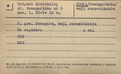 budynek mieszkalny, skan 1