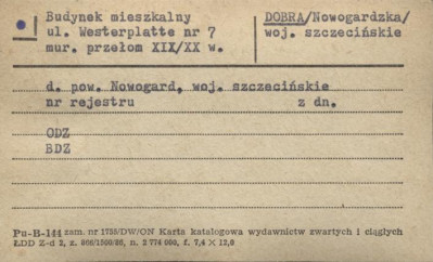 budynek mieszkalny, skan 1