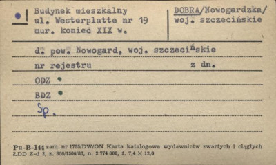 budynek mieszkalny, skan 1