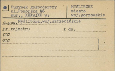 budynek gospodarczy, skan 1