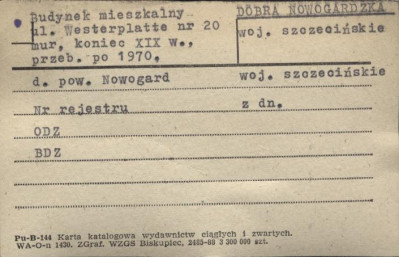 budynek mieszkalny, skan 1