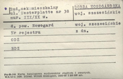 budynek mieszkalny, skan 1