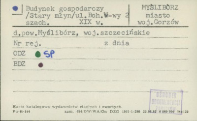 budynek gospodarczy (stary młyn), skan 1