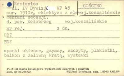 kamienica, skan 1