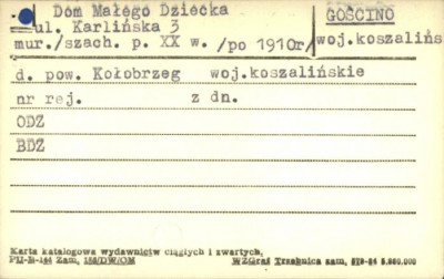 dom małego dziecka, skan 1