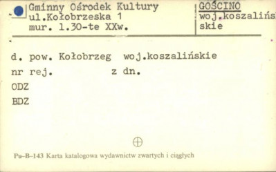 gminny ośrodek kultury, skan 1