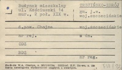 budynek mieszkalny, skan 1