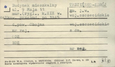 budynek mieszkalny, skan 1